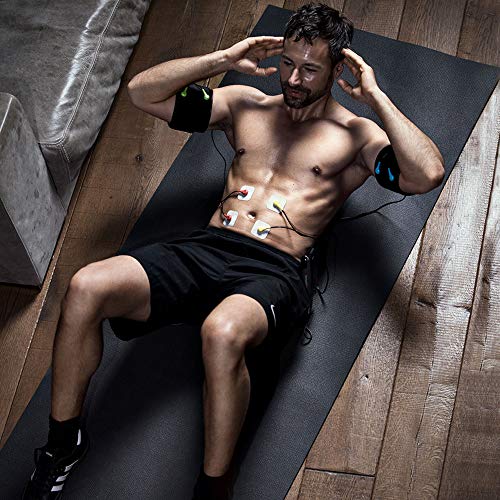 Beurer EM95 Electroestimulador Digital Cuerpo con Bluetooth, EMS, app Homestudio, 4 Canales, Cargador USB, Color Negro