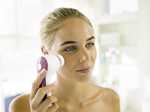 Beurer FC 65 - Cepillo facial, con luz LED azul, 3 velocidades