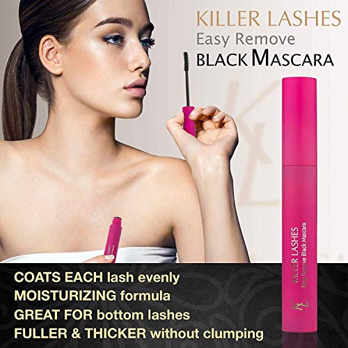 Beverly Hills - Kit Facial Antiedad para Mujer: Lifting Facial Instantáneo, Sérum Antiedad, Tratamiento para las Ojeras y las Bolsas de los Ojos, Sérum Pestañas y Rímel Negro