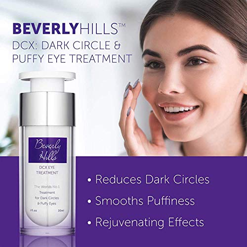 Beverly Hills - Kit Facial Antiedad para Mujer: Lifting Facial Instantáneo, Sérum Antiedad, Tratamiento para las Ojeras y las Bolsas de los Ojos, Sérum Pestañas y Rímel Negro
