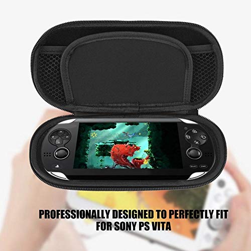 Bewinner Funda de Almacenamiento para PS Vita, Funda rígida Protectora para PS Vita, Resistente al Agua, a Prueba de Golpes, Bolsa de Viaje, Bolsa de Transporte para Sony PS Vita