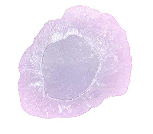 Beyond Dreams® 100 Gorros de baño Transparentes | Gorros para el Cabello Desechables y Transparentes Aptos para balnearios | Uso Profesional y Personal