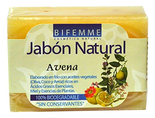 Bifemme Jabón avena - 100 gr - [paquete de 3]