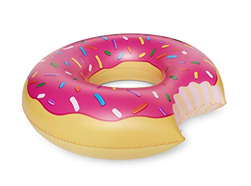 BigMouth Inc Flotador de Piscina Donut Helado (Fresa)
