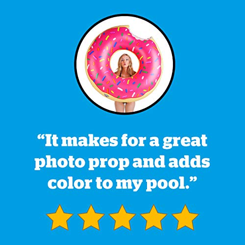 BigMouth Inc Flotador Gigante Buñuelo Piscina
