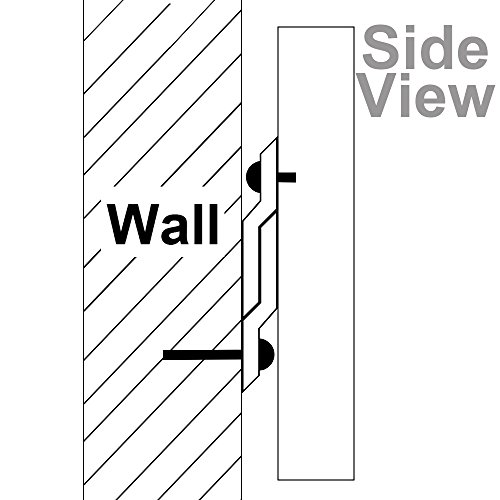 BIGTEDDY – Kit de herrajes Kit de montaje para colgar clips de aluminio Soporte para colgar para estante de fotos con espejo y gabinete con herrajes.