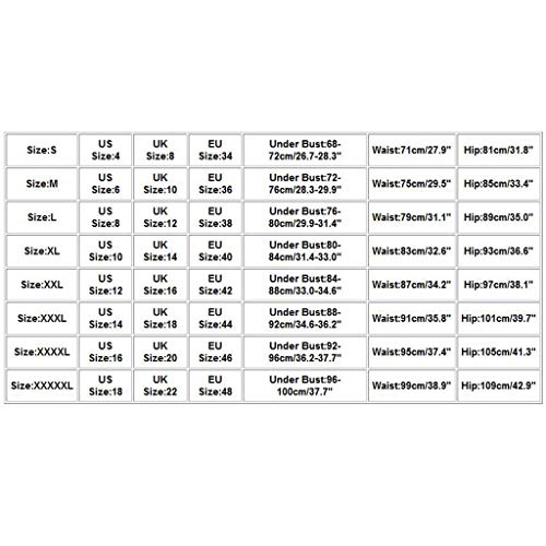 Bikinis Mujer 2019 Push up Sexy de Lunares de Playa Conjunto de Traje de BañO Estampado Bohemio BañAdores con Relleno Sujetador Tops y Braguitas Ropa de Playa vikinis riou (Púrpura, L)