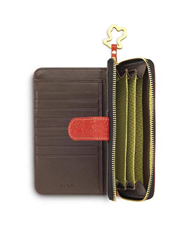 Billetera Amanda Logo Rojo Unica Rojo