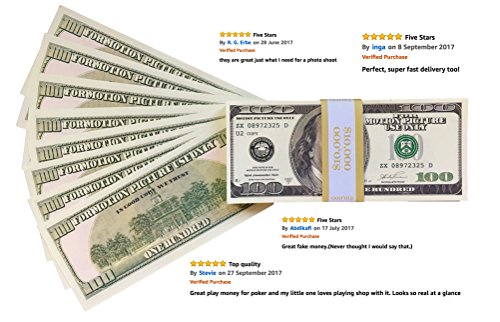 BILLETES DE DOLAR AMERICANOS FALSOS 10 000 IMPRESOS AL ESTILO ANTIGUO FAJO DE BILLETES DE 100 DÓLARES NUEVO Para Pistola de Dinero Cañón de Billetes Película Juguete Falso Dinero Billetes Casino