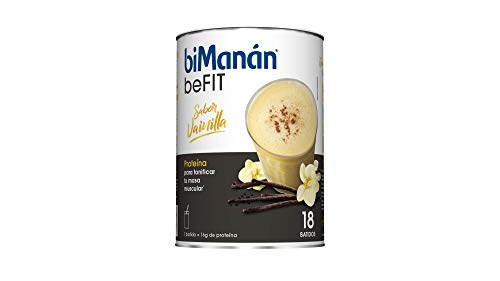 biManán - beFIT - Proteína para tonificar - Batido Vainilla - 18uds 540 gr