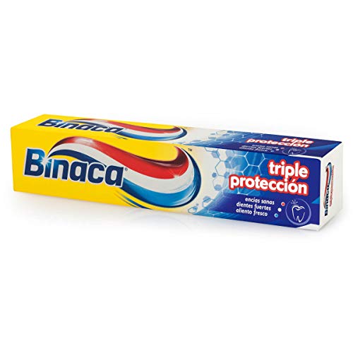BINACA pasta dentífrica triple protección tubo 75 ml