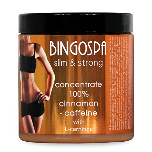 BINGOSPA concentrado anticelulítico y cafeína adelgazante 100% concentrado con L-carnitina para reafirmar y modelar - 250 g