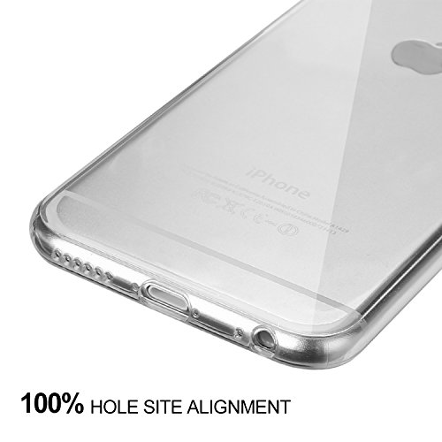 Bingsale AMversio2015109 - Funda para Apple iPhone 6S/6 (silicona, TPU), transparente