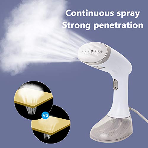 BINKE Plancha Ropa Vapor Vertical, 3 Modos ajustables1640W Vaporizador de Ropa,Tanque de Agua de Alta Capacidad 380 ml Viaje Calefacción para Vacaciones en el Hogar y Viajes de Negocios