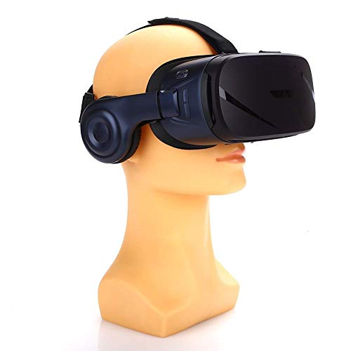 Binoculares, Virtual Reality Headset, VR 3D Gafas for juegos móviles y películas, compatibles 4/7 a 6/2 pulgadas iPhone / Android Teléfono binoculares caseros for juegos de realidad virtual y 3D Pelíc