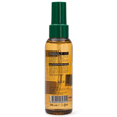 Bioblas Argan Care - Aceite de argán orgánico para cabello con complejo mineral y vitamina