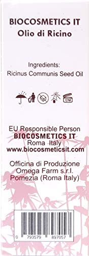 BIOCOSMETICS IT NatureCare - Aceite de ricino - 60 ml