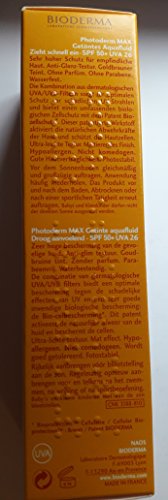 Bioderma Photoderm Max Aquafluido spf50+ color Dorado 40ml