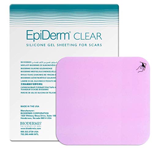 BIODERMIS Epiderm 12x14,5cm / Láminas de Silicona contra Cicatrices