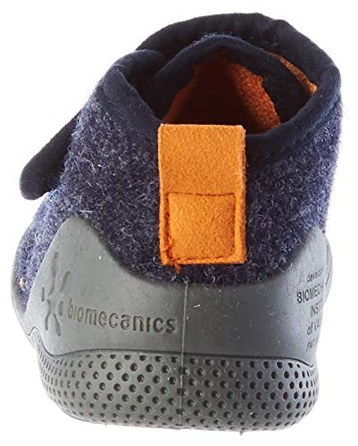 Biomecanics 191172, Pantuflas para Bebés, Azul Marino (Fieltro), 23 EU