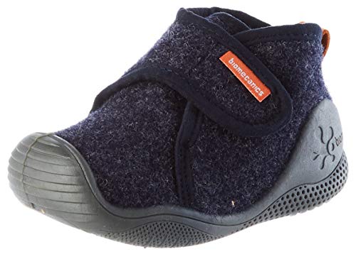 Biomecanics 191172, Pantuflas para Bebés, Azul Marino (Fieltro), 23 EU