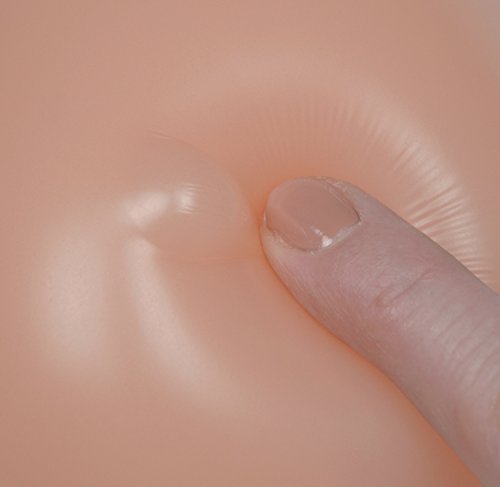 BIONORA Pechos de Silicona para Usar en sostén, Aprox. 500 Gramos/par, Talla S, Copa B, sin Capa Adhesiva