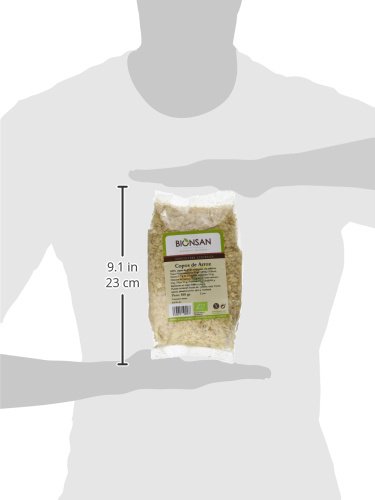 Bionsan Copos de Arroz Ecológicos - 6 Bolsas de 500 gr - Total: 3000 gr