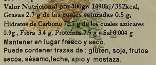 Bionsan Copos de Arroz Ecológicos - 6 Bolsas de 500 gr - Total: 3000 gr