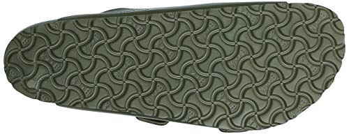 Birkenstock Arizona, Sandalias de Punta Descubierta para Hombre, Verde (Kaki), 41 EU