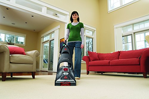 Bissell 2068N Limpiadora de alfombras, 800 W, 2.5 litros, Rojo, Titanio