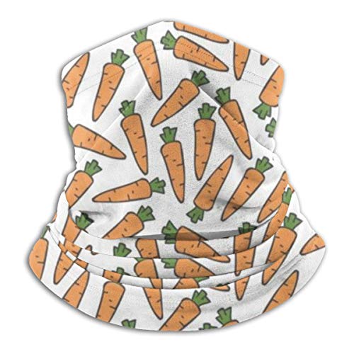 Bklzzjc Agricultura Zanahorias Negro Cuello Acogedor Polainas Pañuelos Al Aire Libre Especial Deportes sin Costura Senderismo Camping Trabajo Transpirable Colorido Fishin