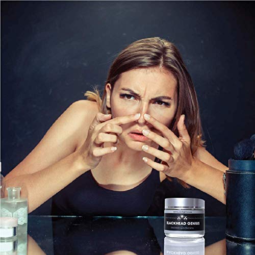 Blackhead Genius Crema de árbol de té con ácido salicílico La solución activa para los puntos negros, elimina las manchas del acné