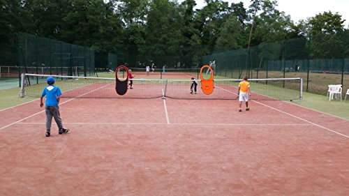 Blanco **entrenamiento tenis** siluetas POPUP TARGET- 2 unidades- Accesorio ideal para entrenamiento de tenis