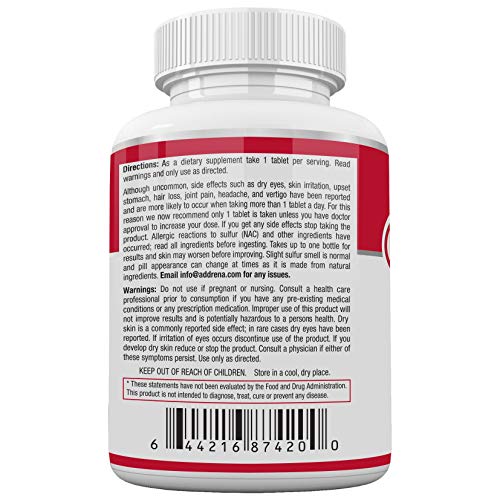 Blemless- Pastillas para suplementos de piel clara de 30 días: las mejores tabletas para pieles grasas y un cutis radiante | Píldoras de vitaminas para mujeres y hombres