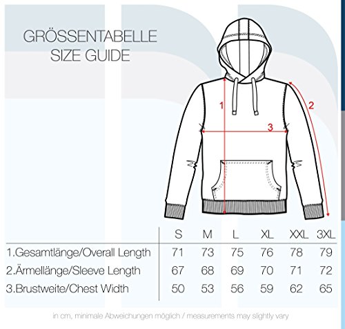 BLEND Vince - Sudaderas con capucha para Hombre, tamaño:L;color:Andorra Red (73811)