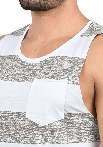 BLEND Viva Camiseta Básica De Tirantes Tanque Tank Top, tamaño:L, Color:Granite (70147)