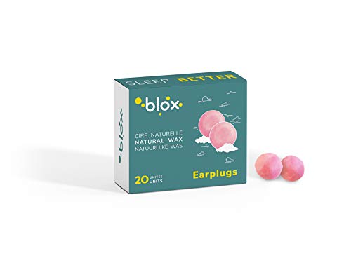 Blox Cera Natural - Tapones Para Los Oídos De Cera - Dormir - 10 Pares