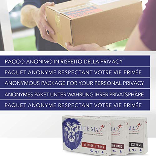 Blue Max® Extreme 160 Mg Para Hombres - 100% Natural - Sin Receta Médica - Sin Contraindicaciones - 1000 Mg Por Tableta