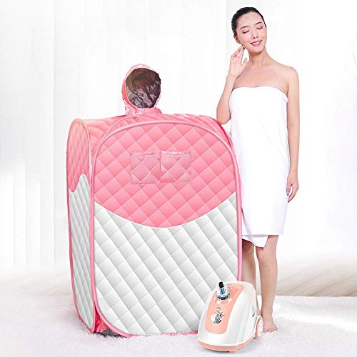 BNMMJ Caja de sauna de sudor adelgazante, Sauna de vapor portátil el hogar, Caja de sauna plegable Caja de sauna Bolsa de vapor de cuerpo entero Evaporación de sudor Máquina fumigación de sudor azul1