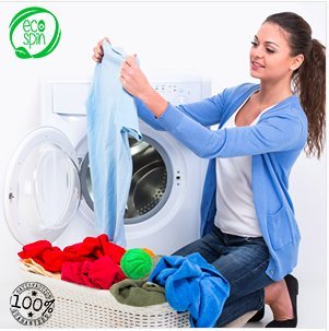 Bola Lavandería lavado EcoSpin 1 unit Ecofriendly Ahorra detergente 1000 lavada