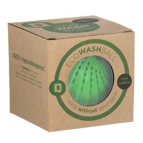 Bola Qualtex Eco Magic para lavadora. Lava y suaviza las prendas. Bola para la colada – 1000 lavados.