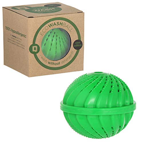 Bola Qualtex Eco Magic para lavadora. Lava y suaviza las prendas. Bola para la colada – 1000 lavados.