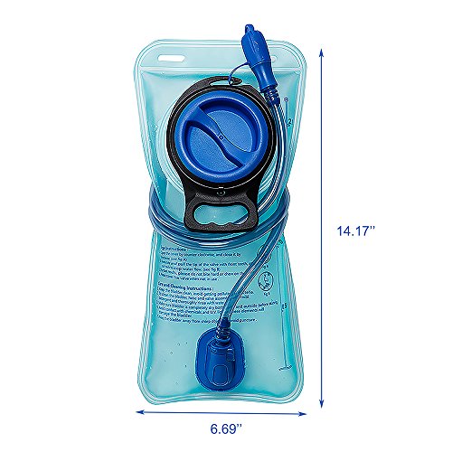 Bolsa de hidratación, bolsa de agua a prueba de fugas, depósito de agua libre de BPA para mochila de hidratación
