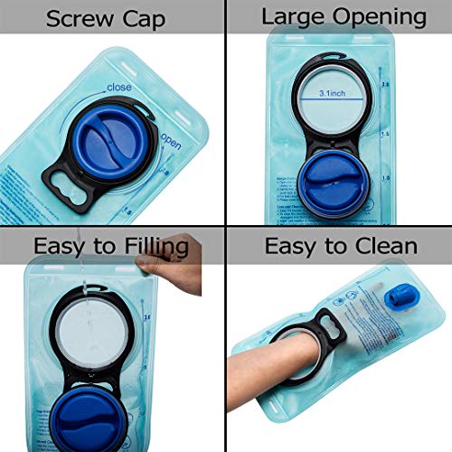 Bolsa de hidratación, bolsa de agua a prueba de fugas, depósito de agua libre de BPA para mochila de hidratación