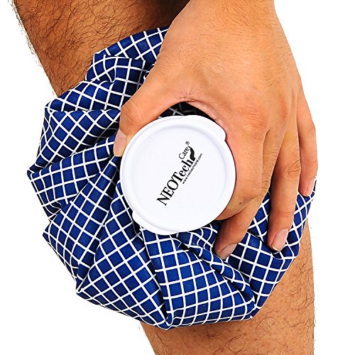 Bolsa de hielo - Tapón de rosca - Marca Neotech Care - Diseño (limas, 20cm)