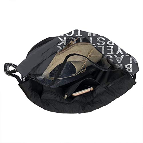 Bolsas de Cuerdas,Bolsas de Gimnasia,Mochilas Tipo Casual, Brows Lashes Eyeliner Lipstick 3D Drawstring Bag Sport Gym Travel Bundle Backpack Pack Beam Mouth Shoulder Bags