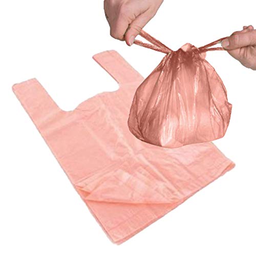 Bolsas desechables para pañales de bebé con aroma de rosa perfumada, 600 paquetes en total (2 x 300 bolsas por paquete)