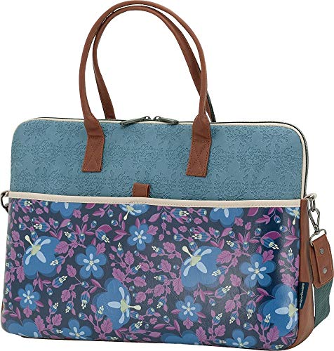 Bolso Bandolera portadocumentos con Bolsillo Interior Acolchado para Transportar Ordenador portátil o Tablet 41x29x5cm - by Lil´ ledy