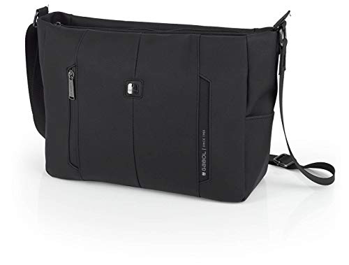 Bolso Cruzado Mujer Techno Negro Gabol