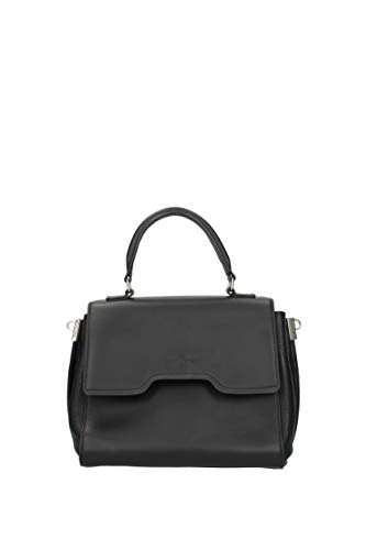 Bolso de mano Lancaster Irene en piel negra